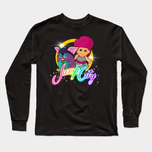 Jump City only the 90's Kids Long Sleeve T-Shirt